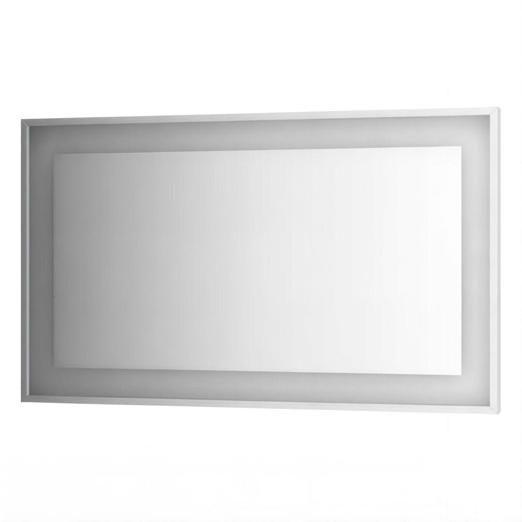 Изображение товара Зеркало в багетной раме и LED-светильником Evoform Ledside BY 2208 130х75 см Изображение товара Зеркало в багетной раме и LED-светильником Evoform Ledside BY 2208 130х75 см