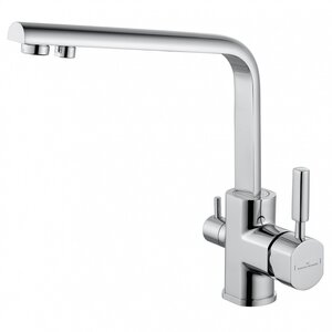 Изображение товара Смеситель для кухонной мойки Wonzon & Woghand WW-88458003-CR, с подключением к фильтру, цвет хром