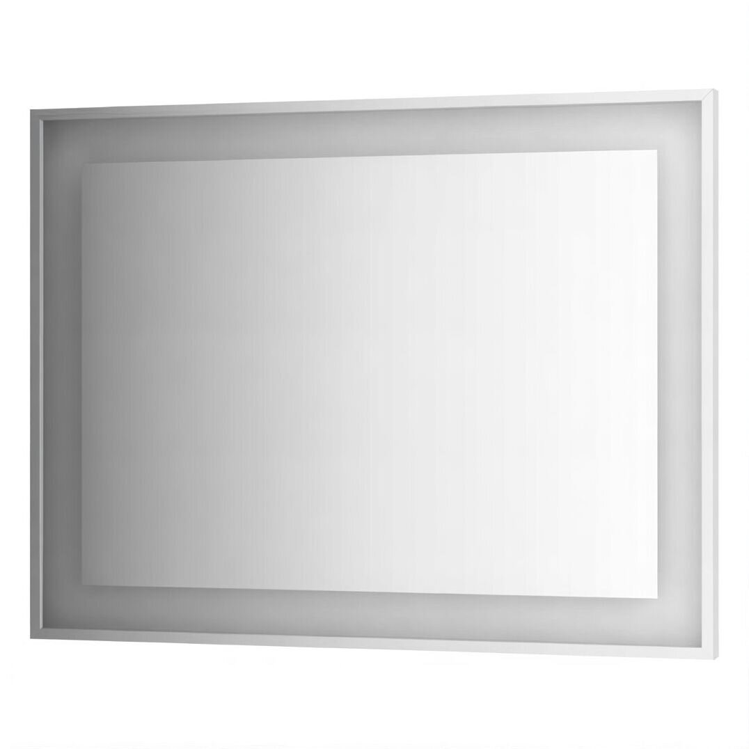 Изображение товара Зеркало в багетной раме с LED-подсветкой Evoform 120x90 см Изображение товара Зеркало в багетной раме с LED-подсветкой Evoform 120x90 см