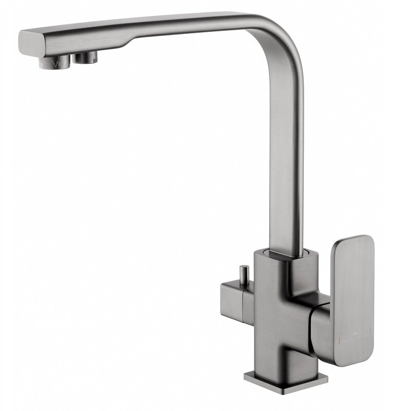 Изображение товара Смеситель для кухонной мойки Wonzon & Woghand WW-88458004-BGM темный графит