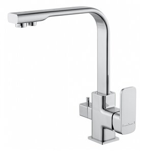 Изображение товара Смеситель для кухонной мойки Wonzon & Woghand WW-88458004-CR, с подключением к фильтру, цвет хром