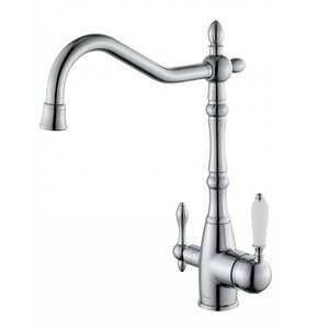 Изображение товара Смеситель для кухонной мойки Wonzon & Woghand WW-88458006-CR, с подключением к фильтру, цвет хром