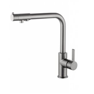 Изображение товара Смеситель для кухонной мойки Wonzon & Woghand WW-88458008-BGM, с подключением к фильтру, цвет темный графит