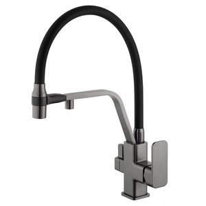 Изображение товара Смеситель для кухонной мойки Wonzon & Woghand WW-88458013-BGM темный графит