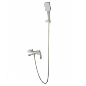 Изображение товара Смеситель для ванны и душа Wonzon & Woghand Diamond WW-88639011-BN, с душевым гарнитуром, никель брашированный