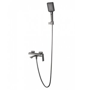 Изображение товара Смеситель Wonzon & Woghand Diamond WW-88639011-BGM для ванны и душа графит