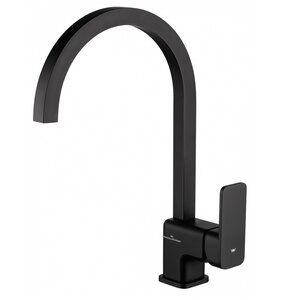 Изображение товара Смеситель для кухонной мойки Wonzon & Woghand Arnie WW-692101-MB, цвет черный матовый