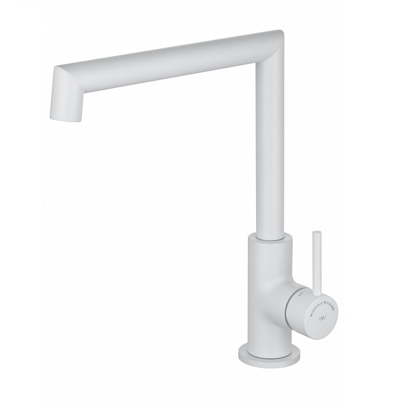 Изображение товара Смеситель для кухонной мойки Wonzon & Woghand WW-L1005-MW белый матовый