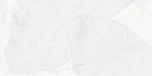 Изображение товара Декор Laparet Cosmo bianco OS/C368/48027R, 40 х 80 см, белый глянцевый обрезной