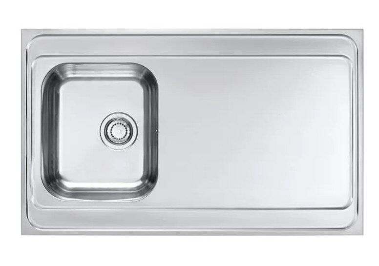 Изображение товара Мойка кухонная Alveus Classic pro 1130471, 100 х 60 см, нержавеющая сталь Изображение товара Мойка кухонная Alveus Classic pro 1130471, 100 х 60 см, нержавеющая сталь