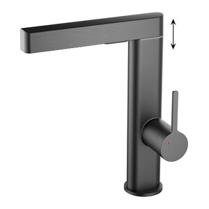 Изображение товара Смеситель для кухни Vincea, VKF-22GM, вороненая сталь