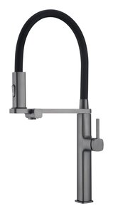 Изображение товара Смеситель для кухонной мойки Vincea, VKF-119GM, с подключением к фильтру, вороненая сталь