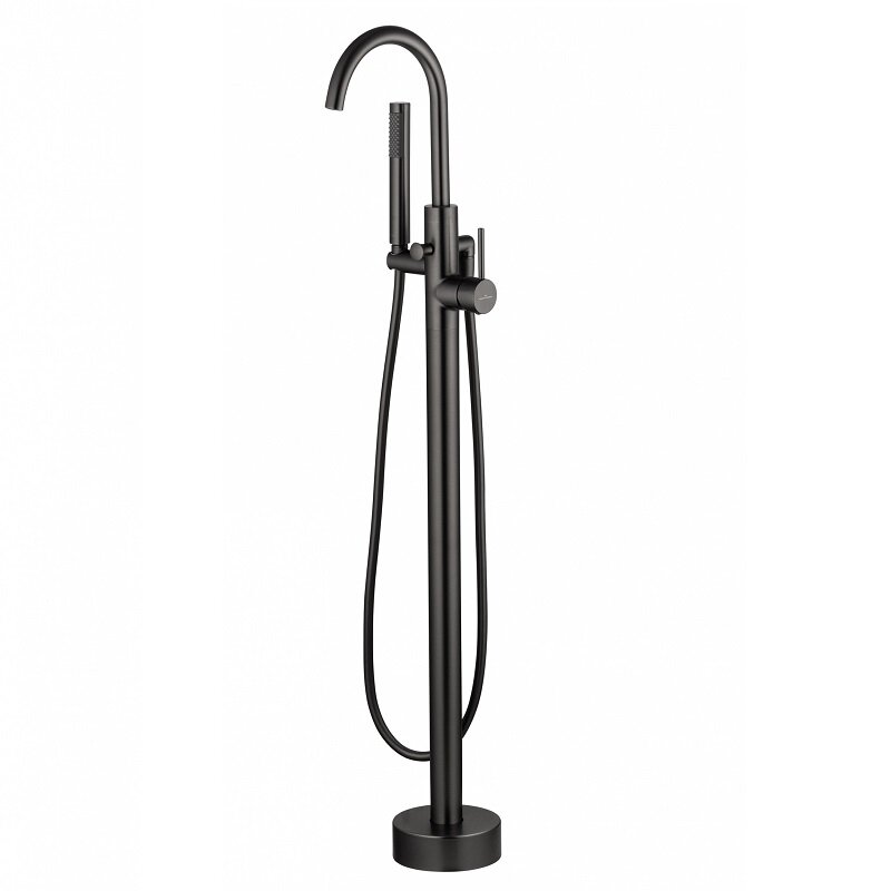 Изображение товара Смеситель для ванны Wonzon & Woghand Stick WW-88649017-BGM темный графит