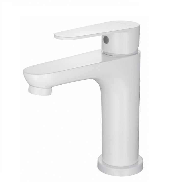 Изображение товара Смеситель для раковины Wonzon & Woghand Alfa WW-A40202-MW белый матовый