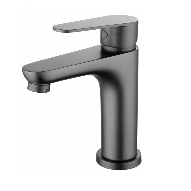 Изображение товара Смеситель для раковины Wonzon & Woghand Alfa WW-A40202-BGG темный графит 5 лет гарантия