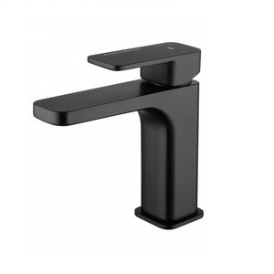 Изображение товара Смеситель для раковины Wonzon & Woghand Arnie WW-691101-MB, цвет черный матовый