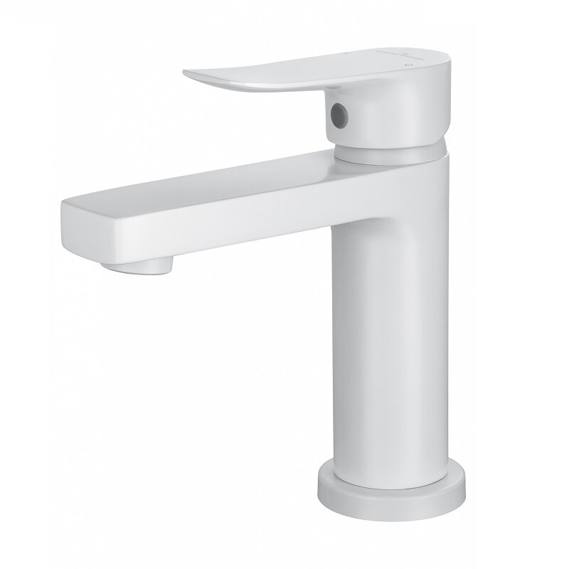 Изображение товара Смеситель для раковины Wonzon & Woghand Blend WW-A40222-MW, цвет белый матовый