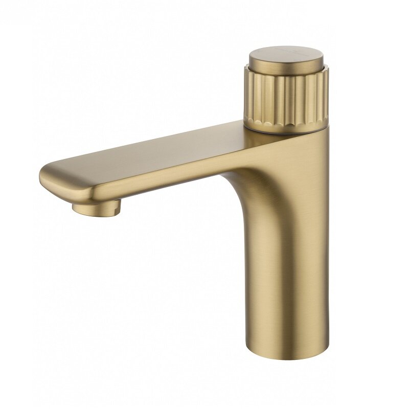 Изображение товара Смеситель для раковины Wonzon & Woghand Click WW-A40412-BG брашированное золото Германия