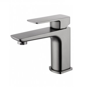 Изображение товара Смеситель для раковины Wonzon & Woghand Edge WW-88139003-BGM, цвет темный графит