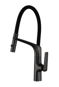 Изображение товара Смеситель для кухни Vincea, VKF-115MB, черный матовый