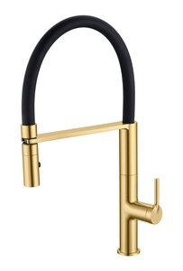 Изображение товара Смеситель для кухни Vincea, VKF-114BG, золото брашированное
