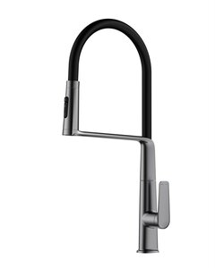 Изображение товара Смеситель для кухни Vincea, VKF-118GM, вороненая сталь