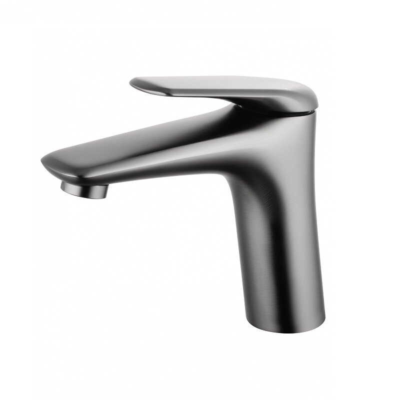 Изображение товара Смеситель для раковины Wonzon & Woghand Elbe WW-A41222-BGG темный графит