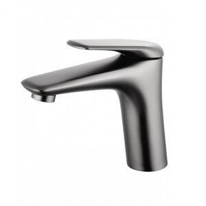 Изображение товара Смеситель для раковины Wonzon & Woghand Elbe WW-A41222-BGG, цвет темный графит PVD