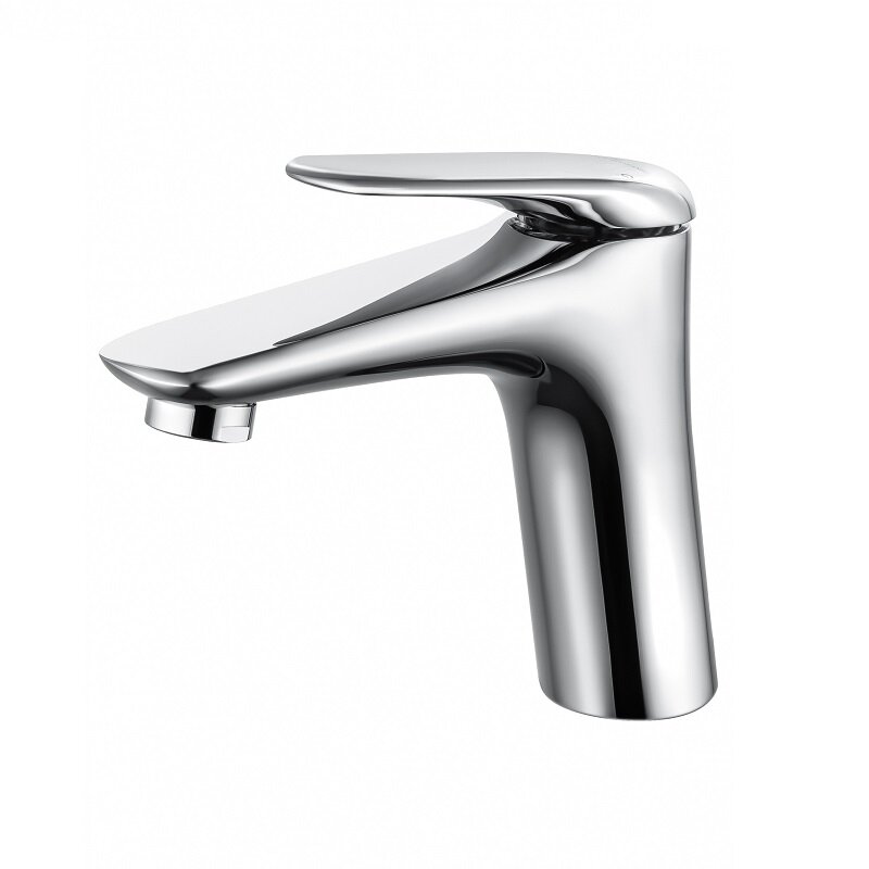 Изображение товара Смеситель для раковины Wonzon & Woghand Elbe WW-A41222-CR хром однорычажный Германия