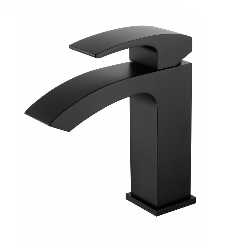 Изображение товара Смеситель для раковины Wonzon & Woghand Fit WW-88139009-MB черный матовый