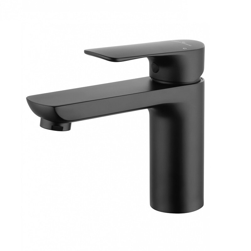 Изображение товара Смеситель для раковины Wonzon & Woghand Line WW-A40732-MB, цвет черный матовый