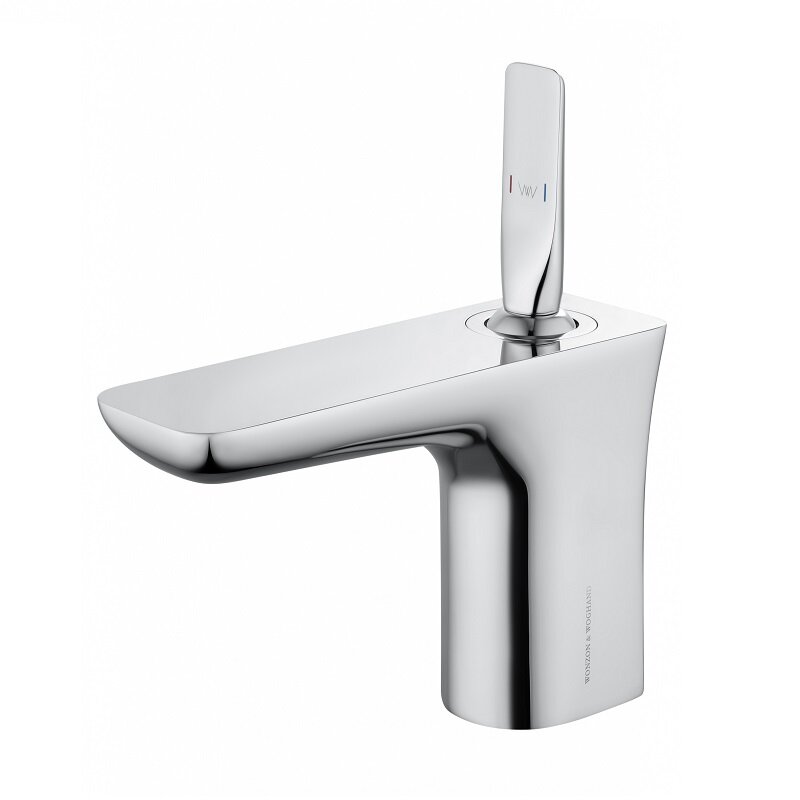 Изображение товара Смеситель для раковины Wonzon & Woghand Shark WW 48B1101 CR хром однорычажный Германия