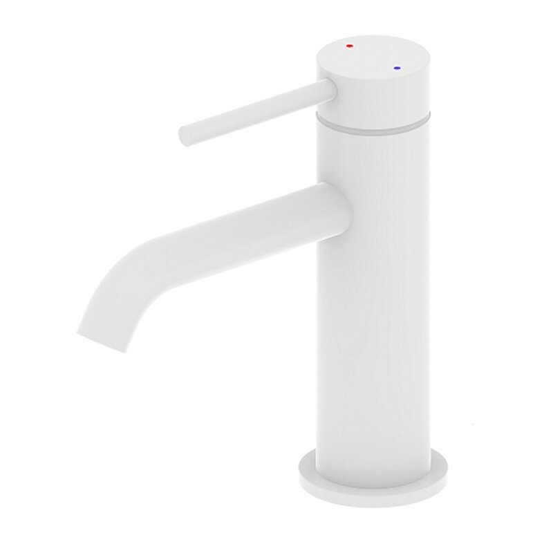 Изображение товара Смеситель для раковины Wonzon & Woghand Stick WW-88139017-MW белый матовый