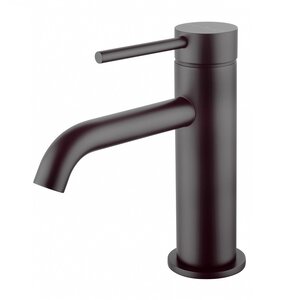 Изображение товара Смеситель для раковины Wonzon & Woghand Stick темный графит с керамическим картриджем