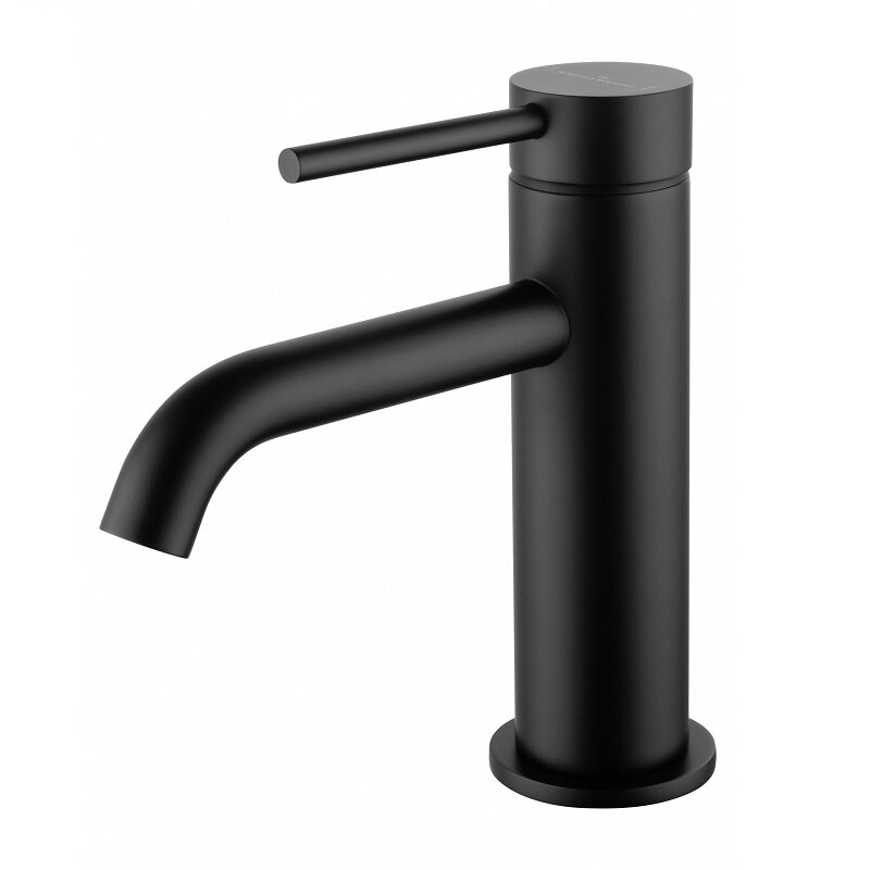 Изображение товара Смеситель для раковины Wonzon & Woghand Stick черный матовый 5 лет гарантия