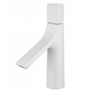 Изображение товара Смеситель для раковины Wonzon & Woghand The One WW-H010-MW, цвет белый матовый