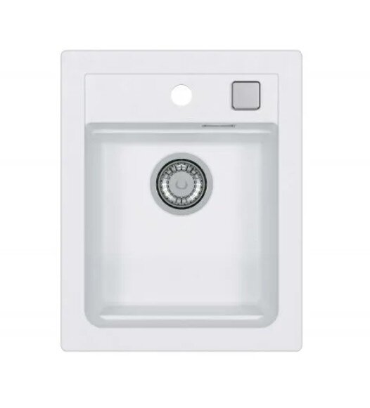 Изображение товара Alveus Atrox 10 1139079 Мойка кухонная 400x500 мм Granital белый Arctic Изображение товара Alveus Atrox 10 1139079 Мойка кухонная 400x500 мм Granital белый Arctic