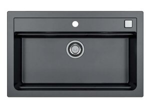 Изображение товара Мойка кухонная Alveus Atrox 40 1140447 79x50 см Granital угольный