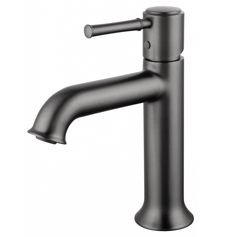 Изображение товара Смеситель для раковины Wonzon & Woghand Tor WW-88018073-BGM, темный графит, 5 лет гарантии