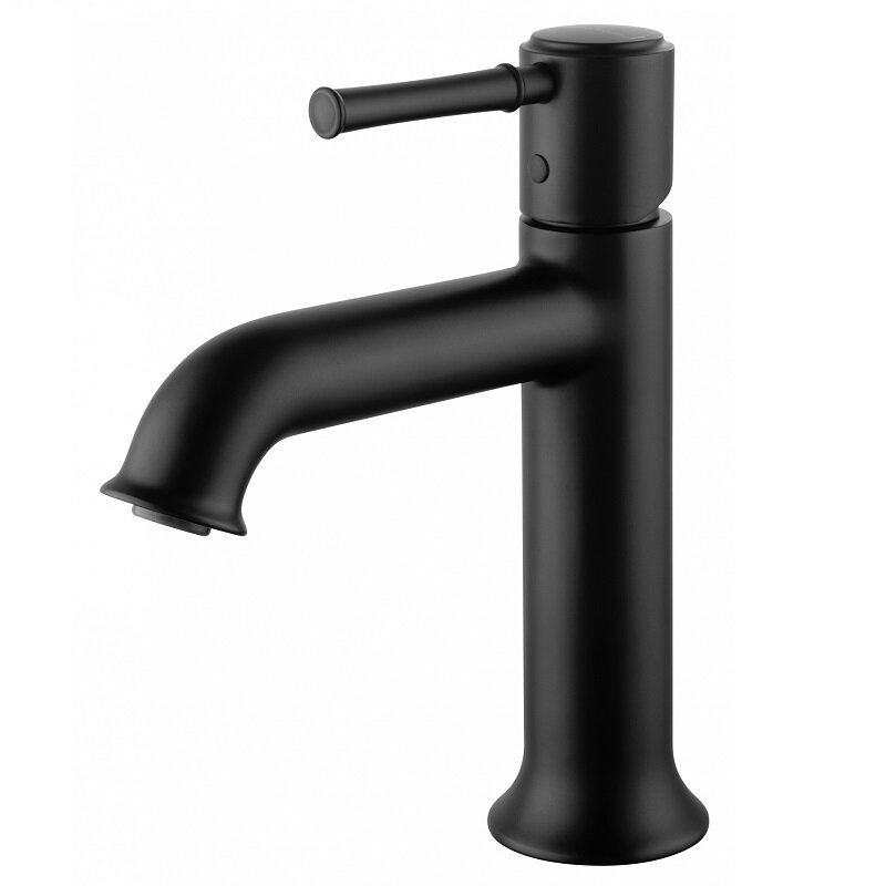 Изображение товара Смеситель для раковины Wonzon & Woghand Tor WW-88018073-MB черный матовый