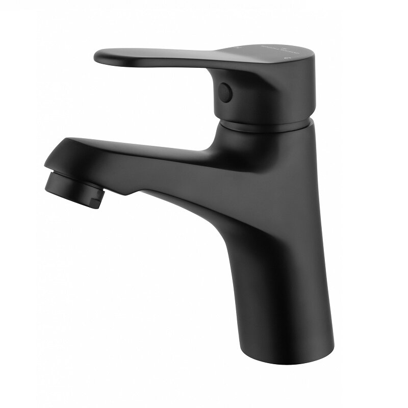 Изображение товара Смеситель для раковины Wonzon & Woghand WW-A40212-MB черный матовый