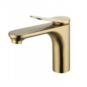 Изображение товара Смеситель для раковины Wonzon & Woghand WW-A40482-BG, цвет брашированное золото PVD