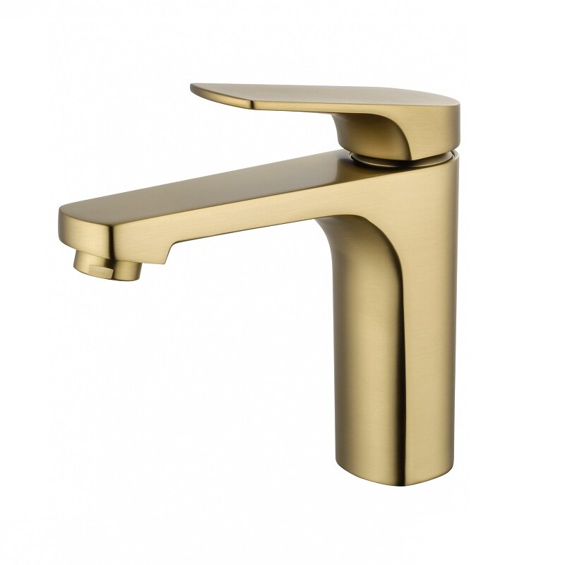 Изображение товара Смеситель для раковины Wonzon & Woghand WW-A40492-BG брашированное золото