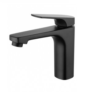 Изображение товара Смеситель для раковины Wonzon & Woghand WW-A40492-MB, цвет черный матовый