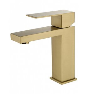 Изображение товара Смеситель для раковины Wonzon & Woghand WW-A40982-BG, цвет брашированное золото PVD