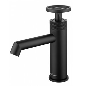 Изображение товара Смеситель для раковины Wonzon & Woghand WW-H1065-MB, цвет черный матовый