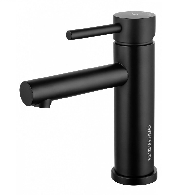 Изображение товара Смеситель для раковины Wonzon & Woghand WW-H9089-MB черный матовый функциональный и стильный