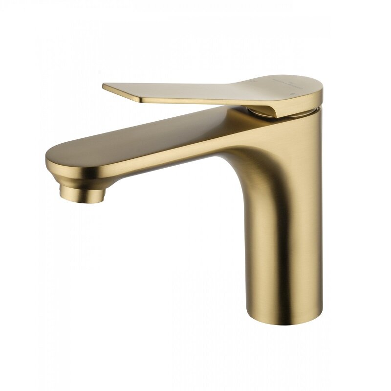 Изображение товара Смеситель для раковины Wonzon & Woghand WW-XH-010-BG золото браш