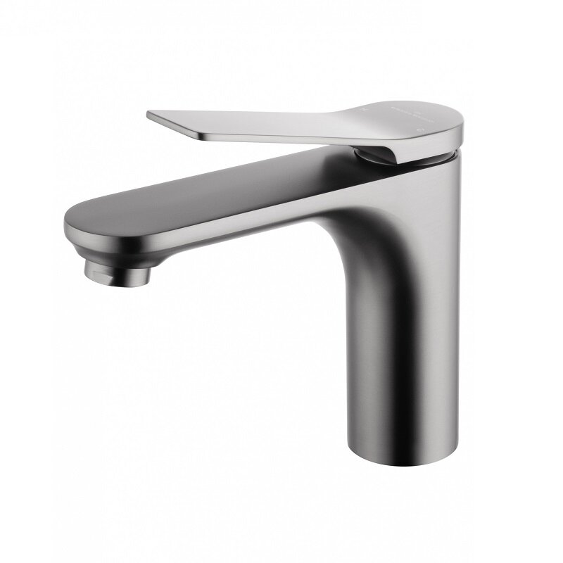 Изображение товара Современный смеситель для раковины Wonzon & Woghand WW-XH-010-BGG темный графит