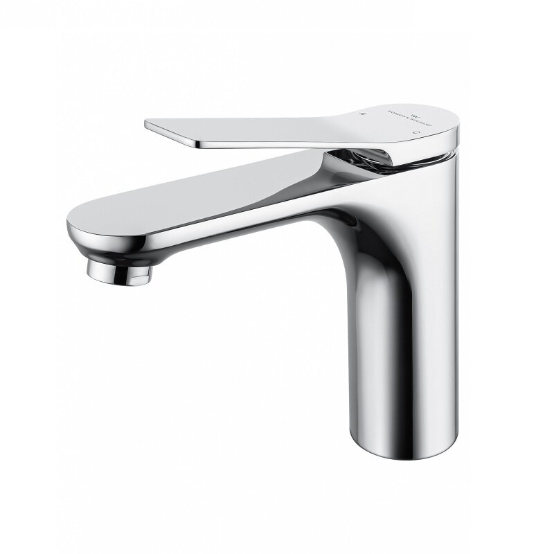 Изображение товара Современный хромированный смеситель для раковины Wonzon & Woghand WW-XH-010-CR